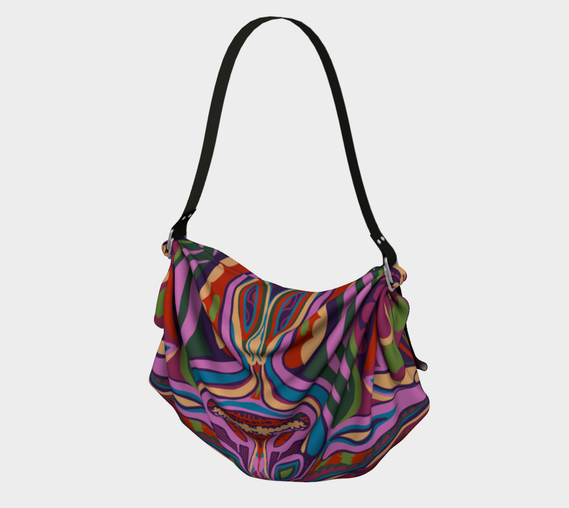 Boho Origami Tote | Picnic Blanket | Shawl/Scarf | Gift Wrap Origami Tote