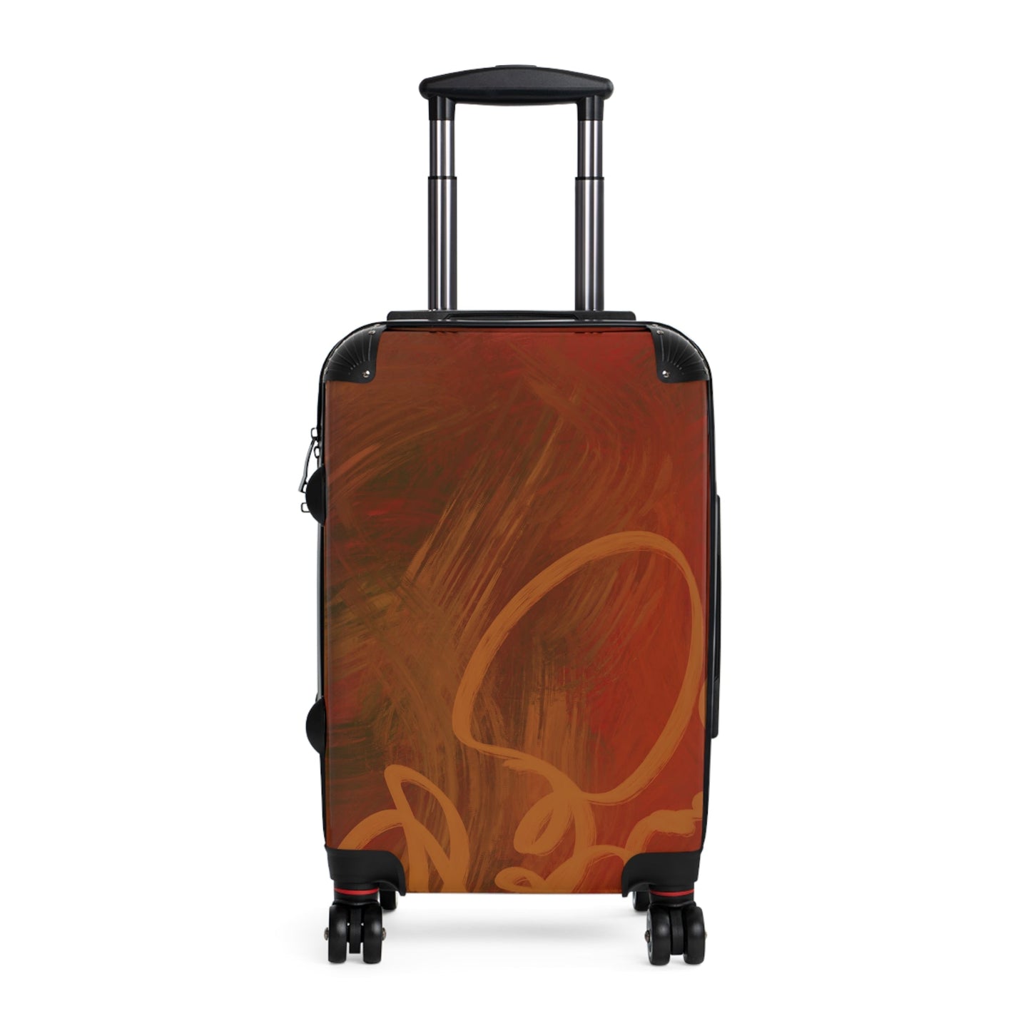 Artistic Travel Suitcase - Trendy Luggage Perfect for Adventurers Travelers or as a Unique Gift Vibrant Design Travel
