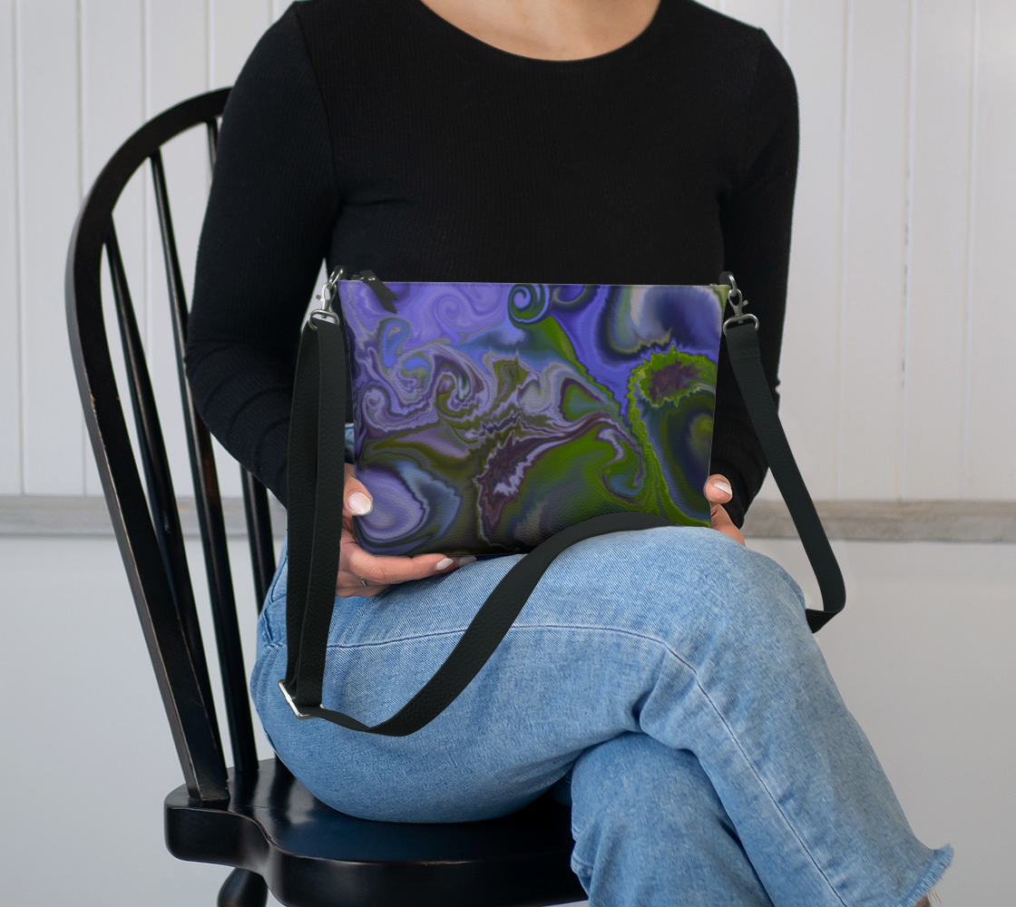 Marieme Vegan Leather Crossbody Purse Vegan Leather Crossbody Purse