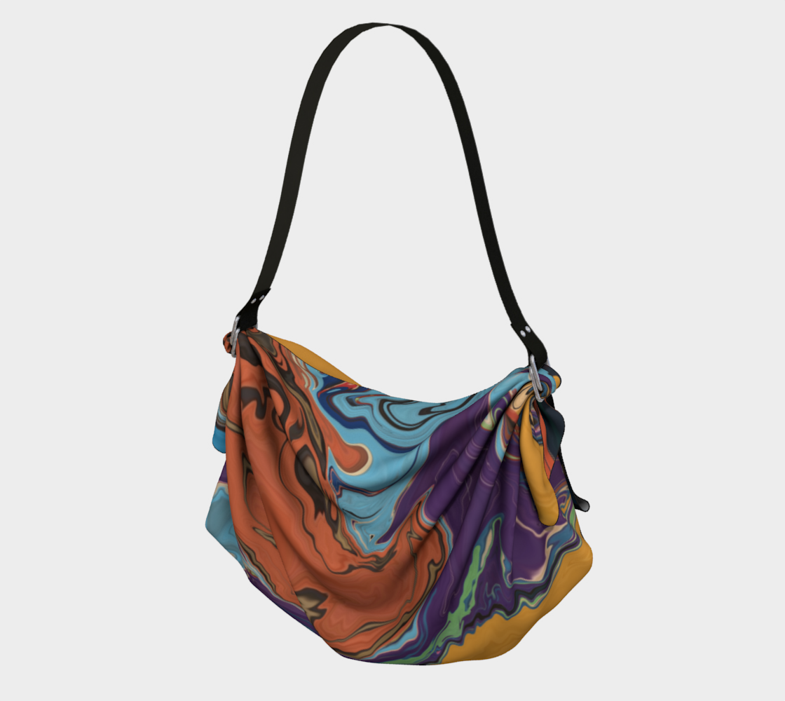 Boho Origami Tote | Picnic Blanket | Shawl/Scarf | Gift Wrap Origami Tote