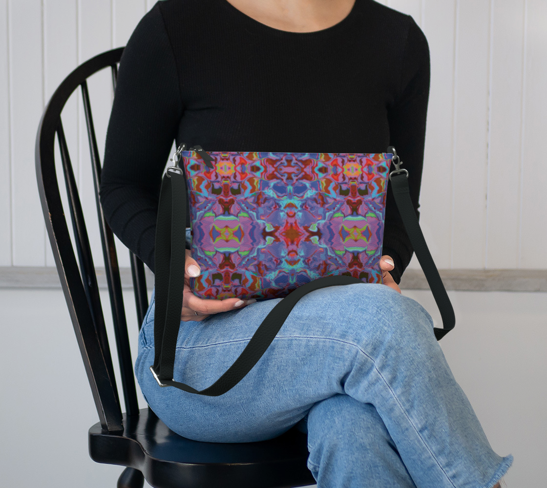 Sienna Vegan Leather Crossbody Purse Vegan Leather Crossbody Purse