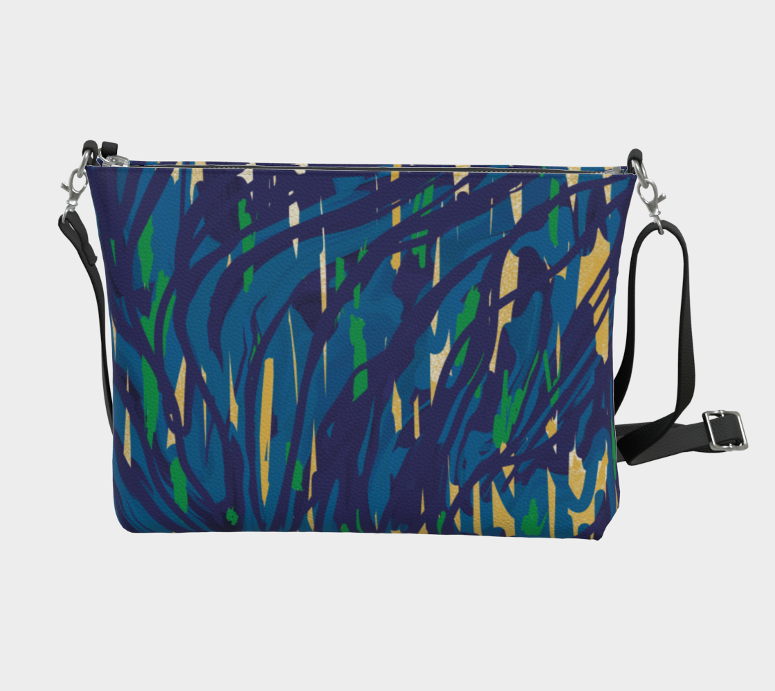 Lenore Leather Crossbody Purse Vegan Leather Crossbody Purse