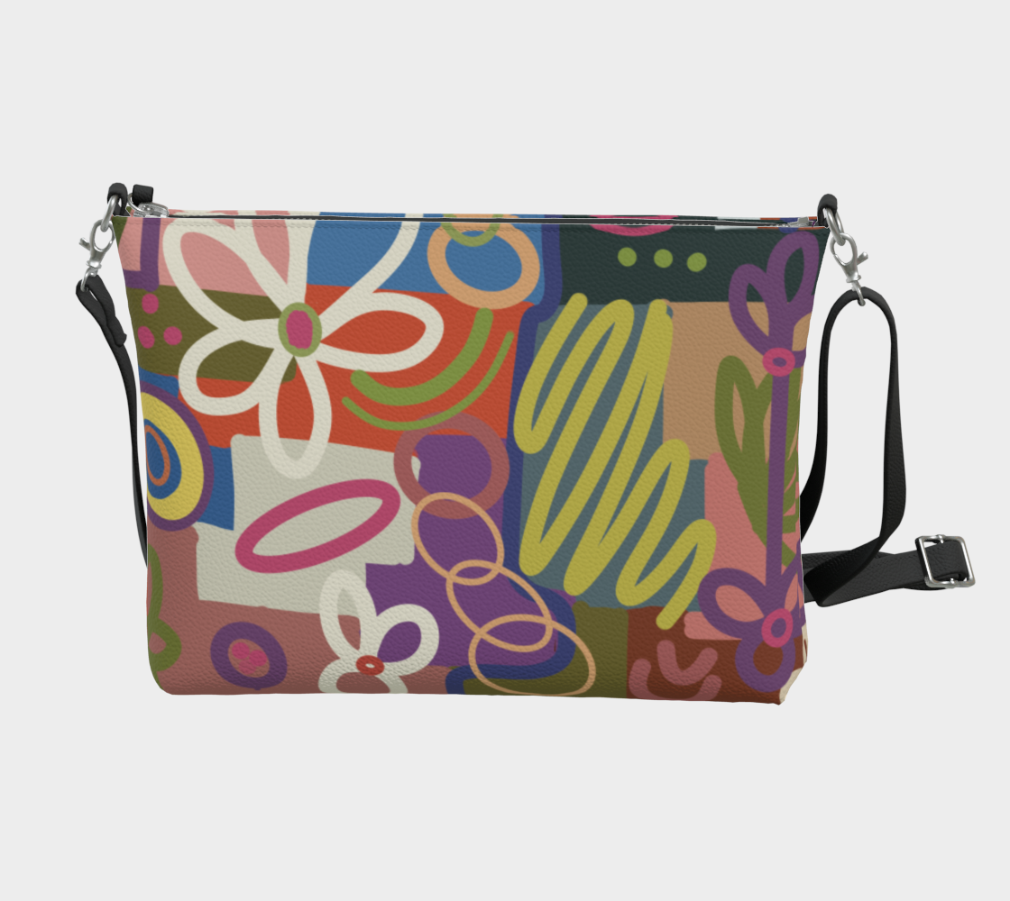 Alma Vegan Leather Crossbody Purse Vegan Leather Crossbody Purse