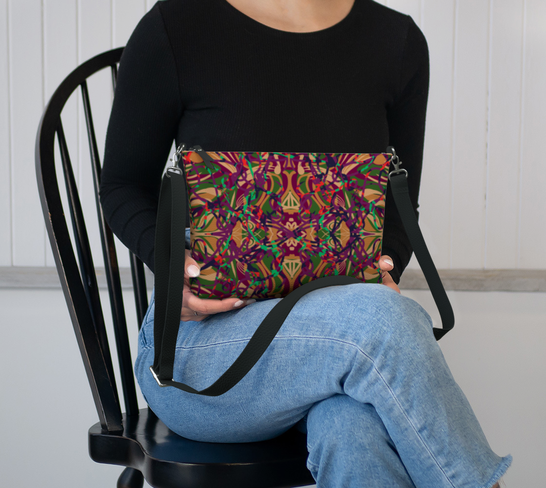 Amari Vegan Leather Crossbody Purse Vegan Leather Crossbody Purse