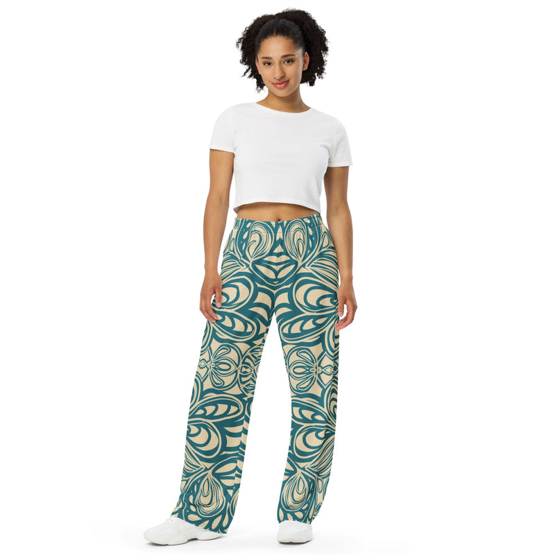 Wide-leg Ath-leisure Pants