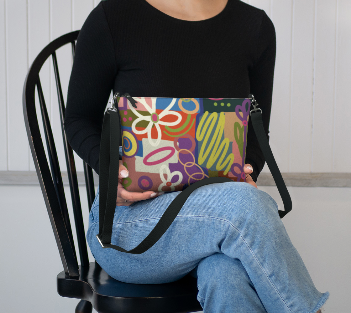 Alma Vegan Leather Crossbody Purse Vegan Leather Crossbody Purse