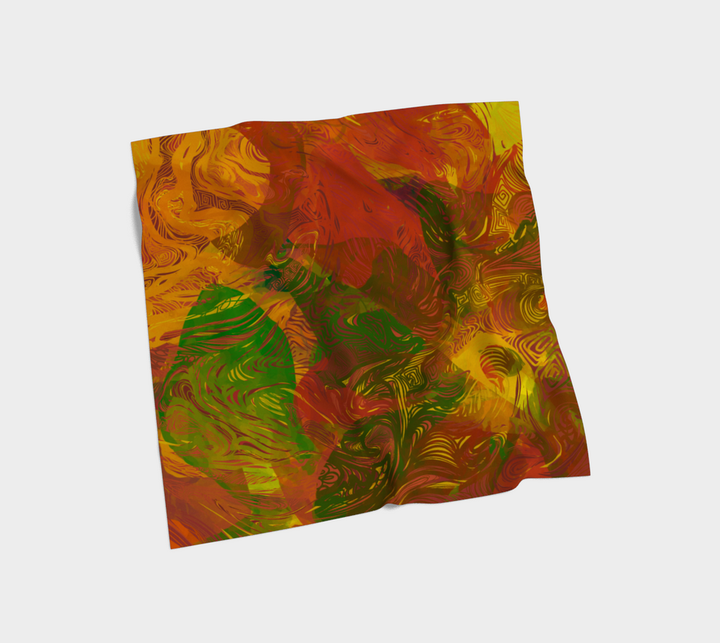 Siobhan Custom printed Silk Habotai Scarf