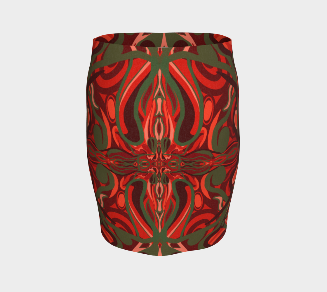 Pretty Little Pencil Skirt | Stretchy | Body-hugging | Mid-Thigh | High-rise Waist