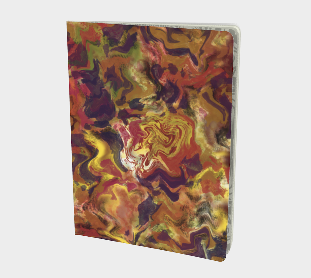 Quicky Notebook | Hand-bound | 70 lb acid free paper | Scuff Resistant Velvet Ultra Matte Cover