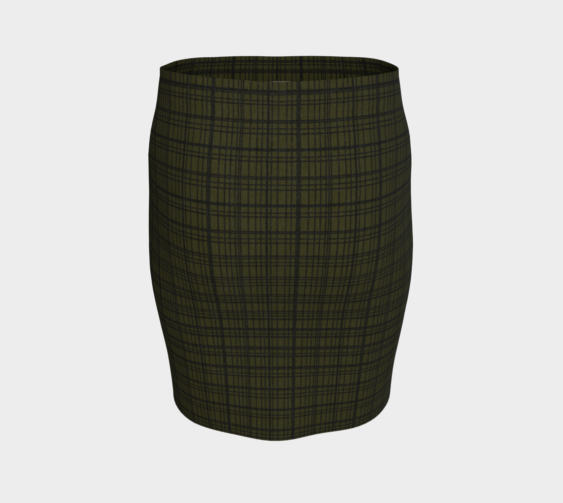 Pretty Little Pencil Skirt | Stretchy | Body-hugging | Mid-Thigh | High-rise Waist