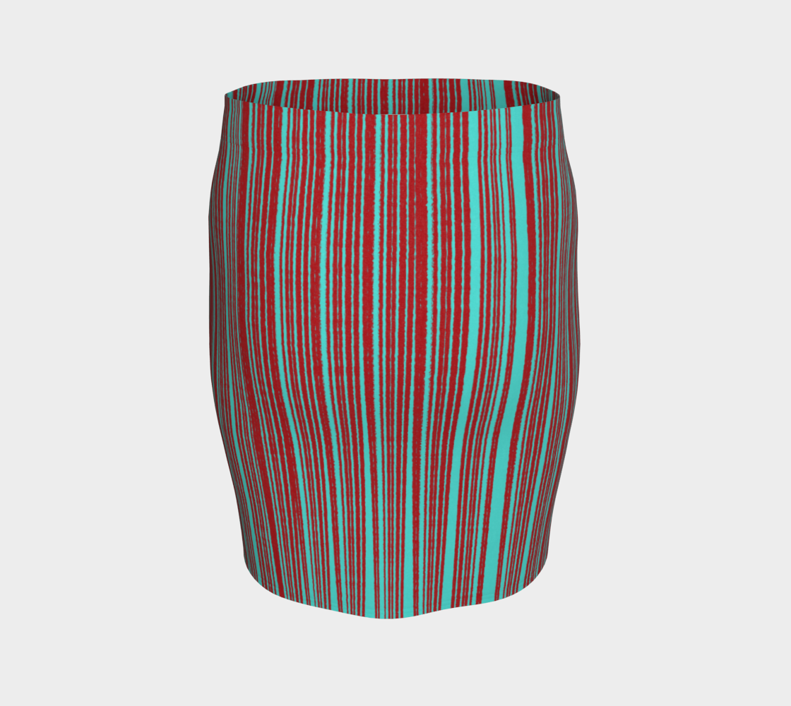 Pretty Little Pencil Skirt | Stretchy | Body-hugging | Mid-Thigh | High-rise Waist