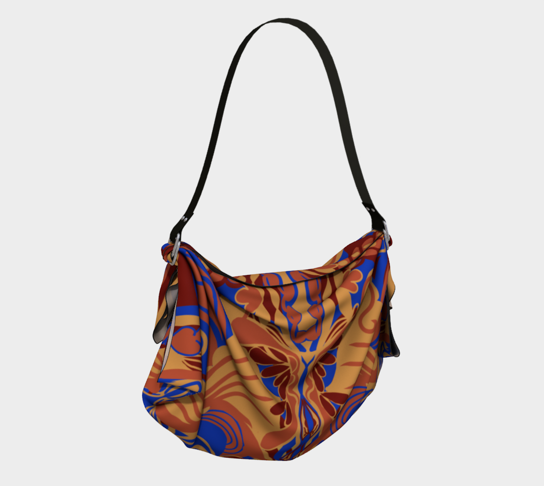 Boho Origami Tote | Picnic Blanket | Shawl/Scarf | Gift Wrap Origami Tote