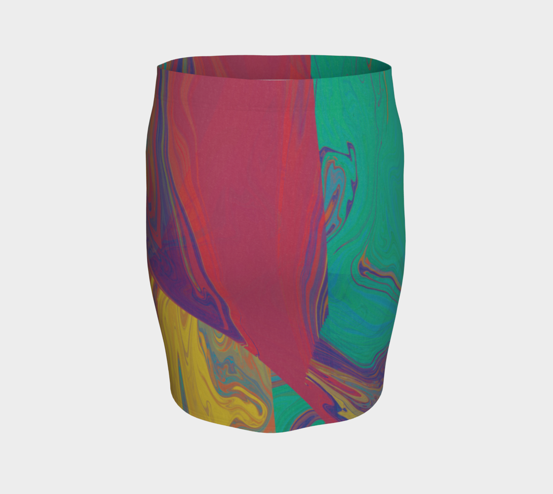 Pretty Little Pencil Skirt | Stretchy | Body-hugging | Mid-Thigh | High-rise Waist