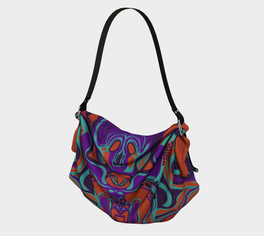 Boho Origami Tote | Picnic Blanket | Shawl/Scarf | Gift Wrap Origami Tote