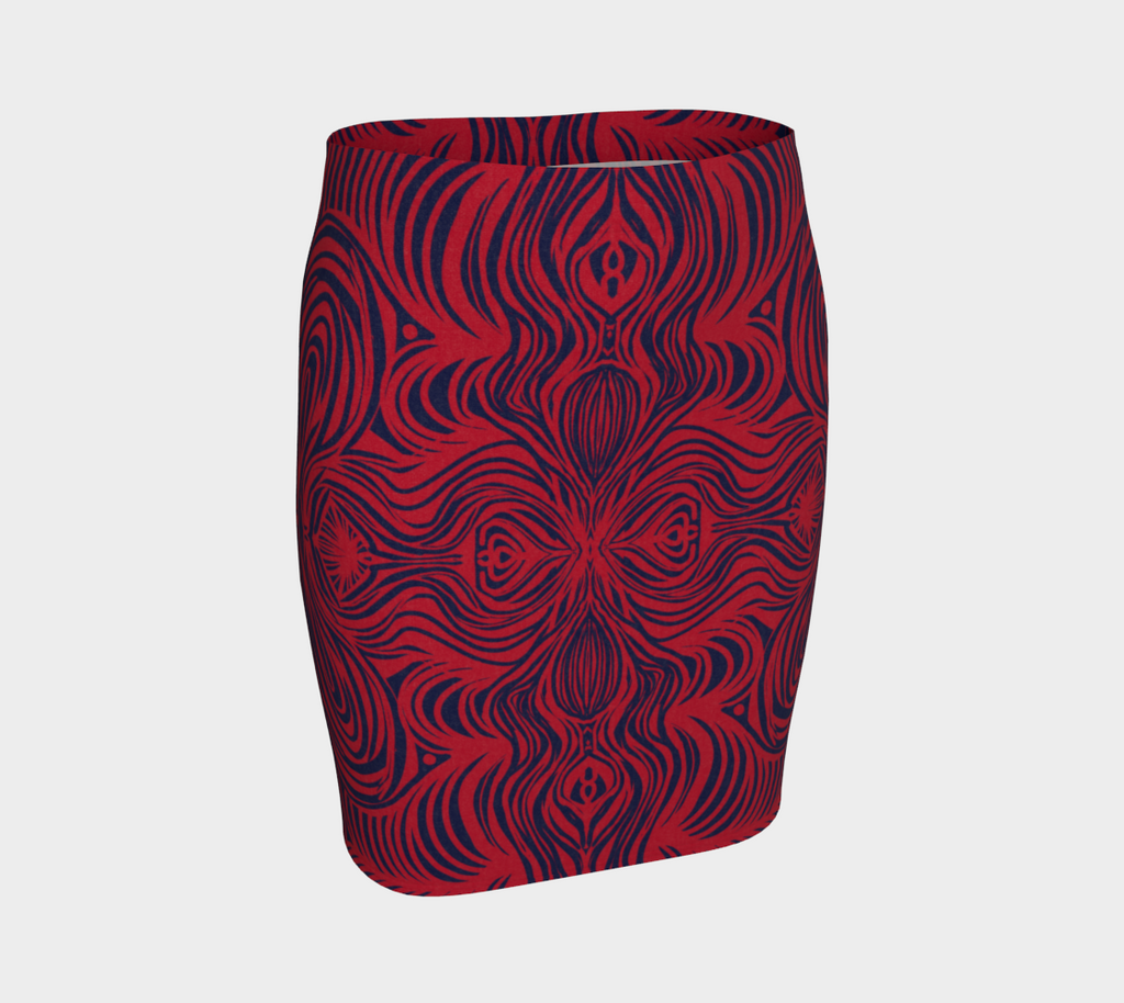 Pretty Little Pencil Skirt | Stretchy | Body-hugging | Mid-Thigh | High-rise Waist
