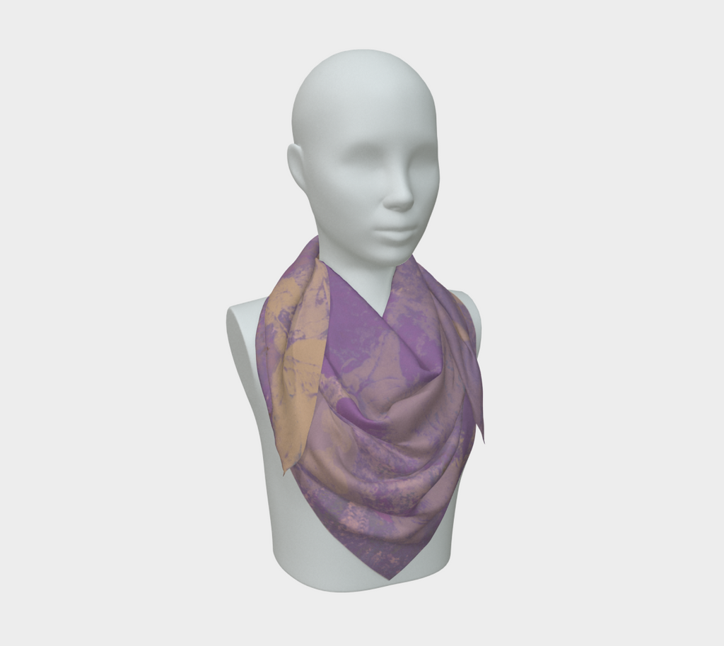 Siobhan Custom printed Silk Habotai Scarf