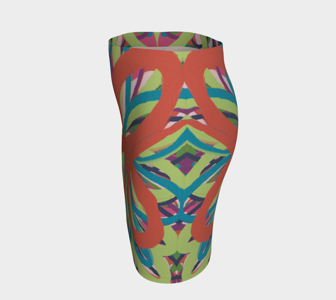Pretty Little Pencil Skirt | Stretchy | Body-hugging | Mid-Thigh | High-rise Waist