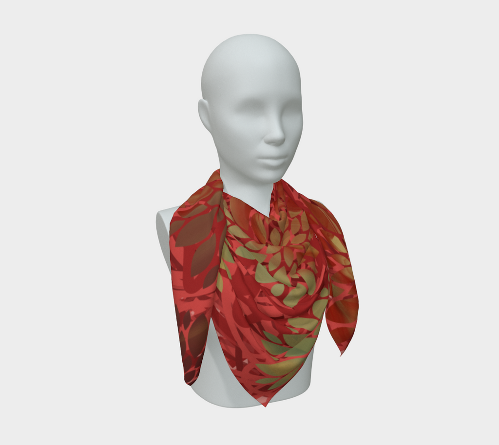 Siobhan Custom printed Silk Habotai Scarf