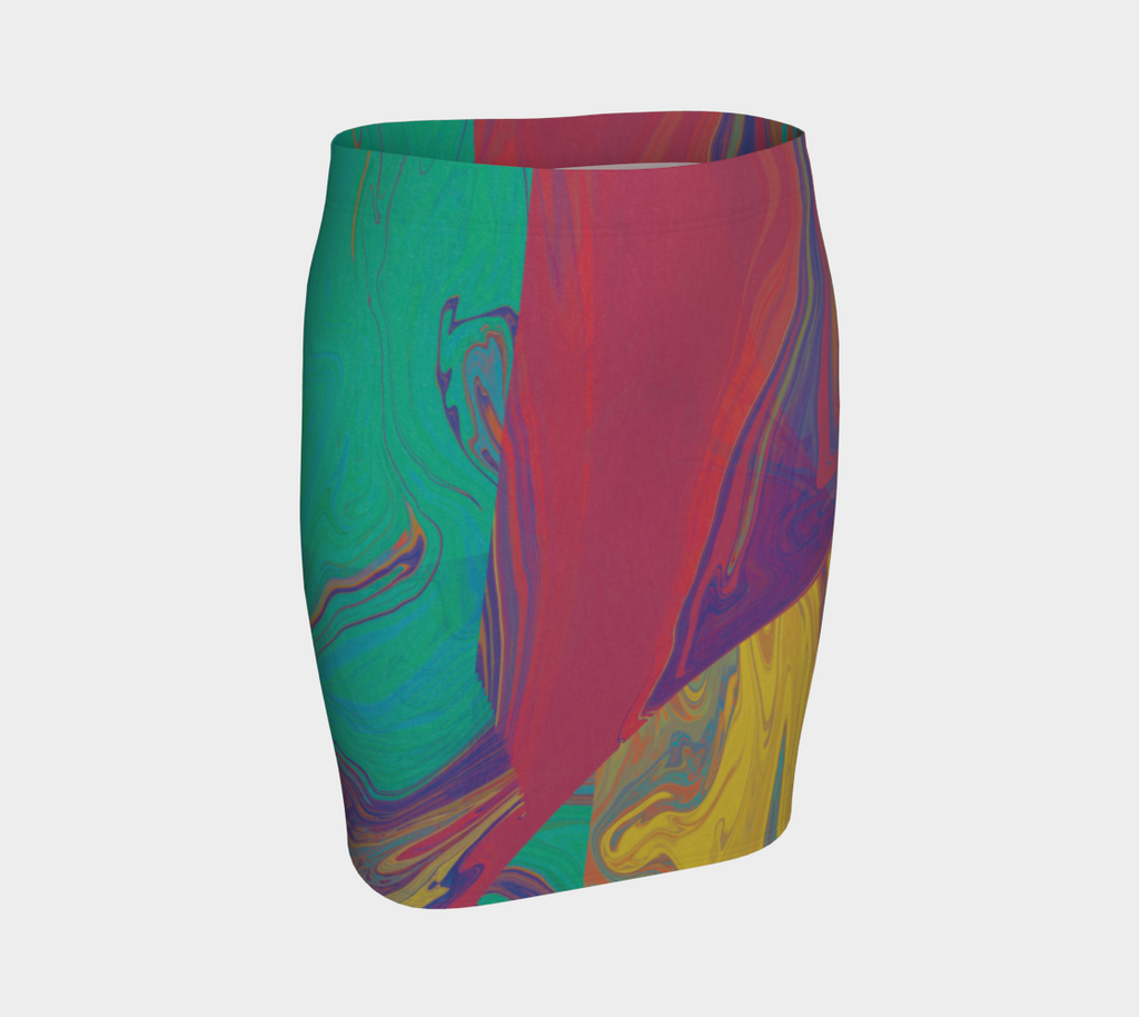Pretty Little Pencil Skirt | Stretchy | Body-hugging | Mid-Thigh | High-rise Waist