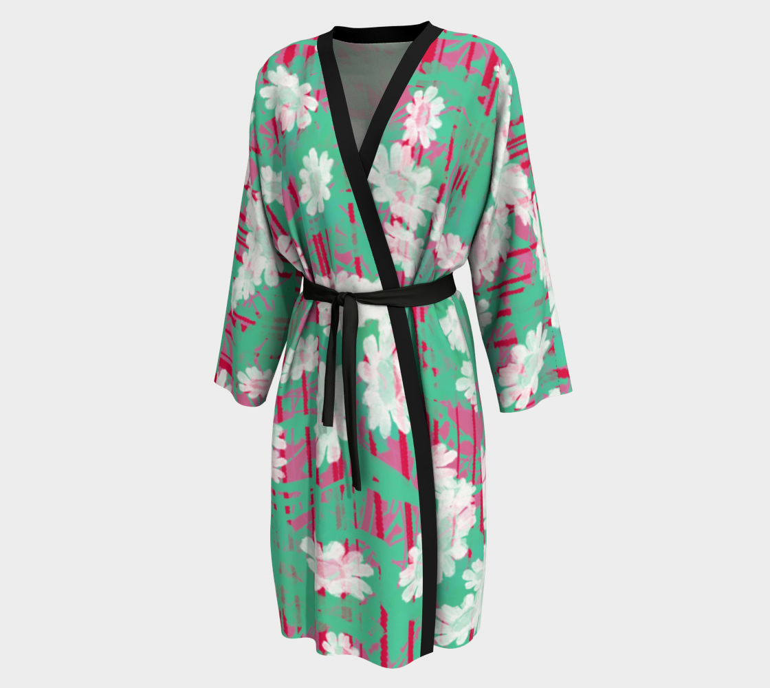 Silk Twill Peignoir