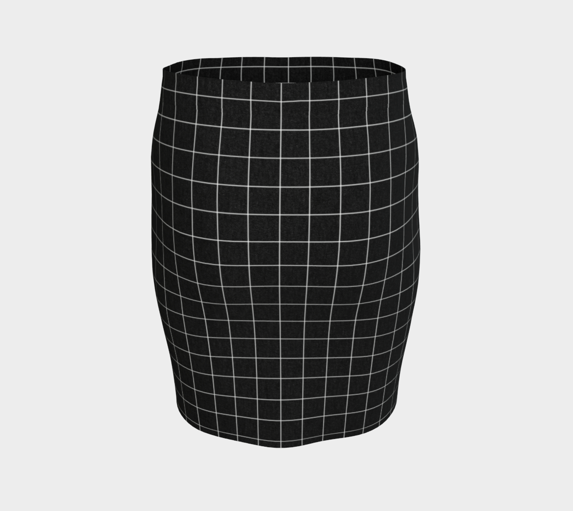 Pretty Little Pencil Skirt | Stretchy | Body-hugging | Mid-Thigh | High-rise Waist