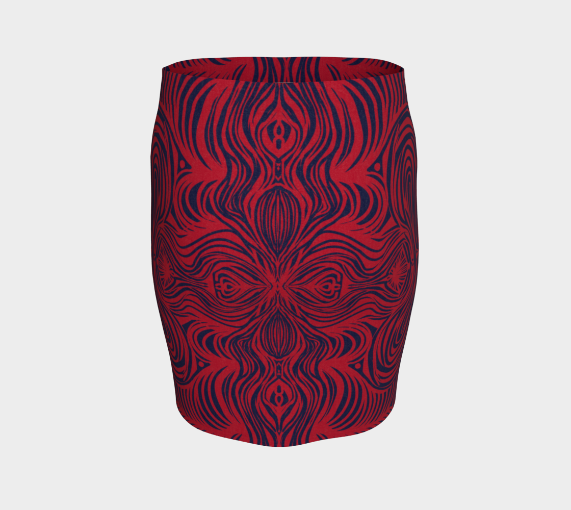 Pretty Little Pencil Skirt | Stretchy | Body-hugging | Mid-Thigh | High-rise Waist