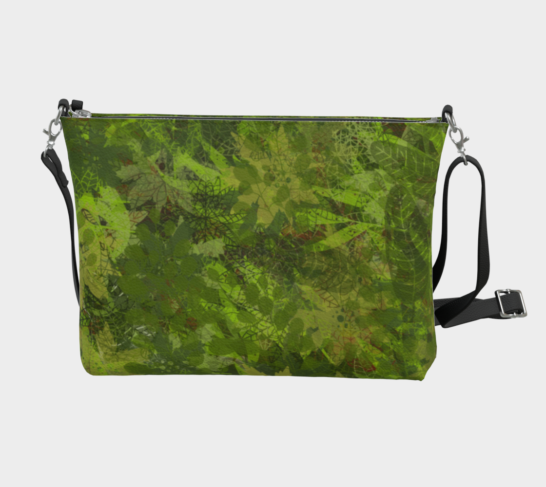 Laura Leather Crossbody Purse Vegan Leather Crossbody Purse