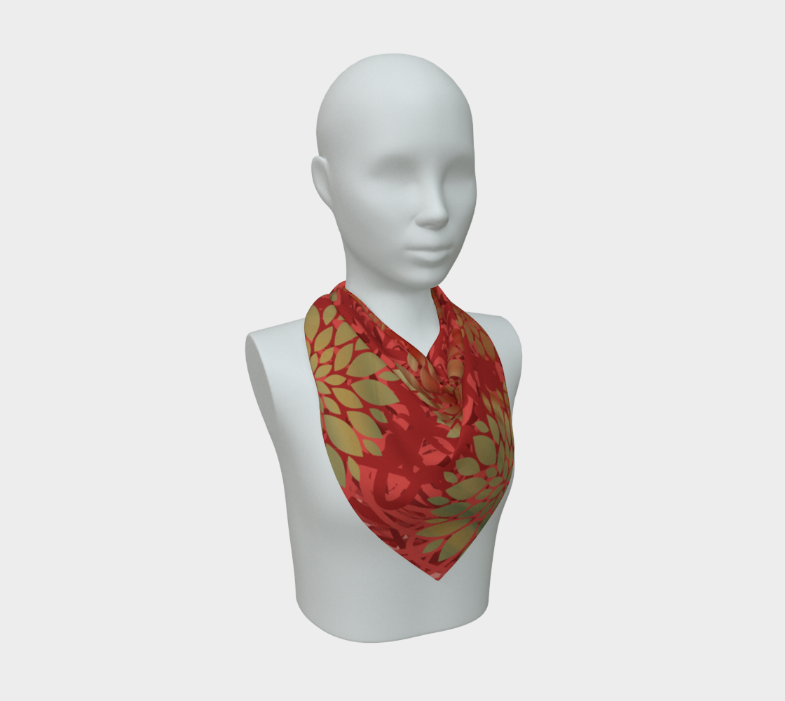 Siobhan Custom printed Silk Habotai Scarf