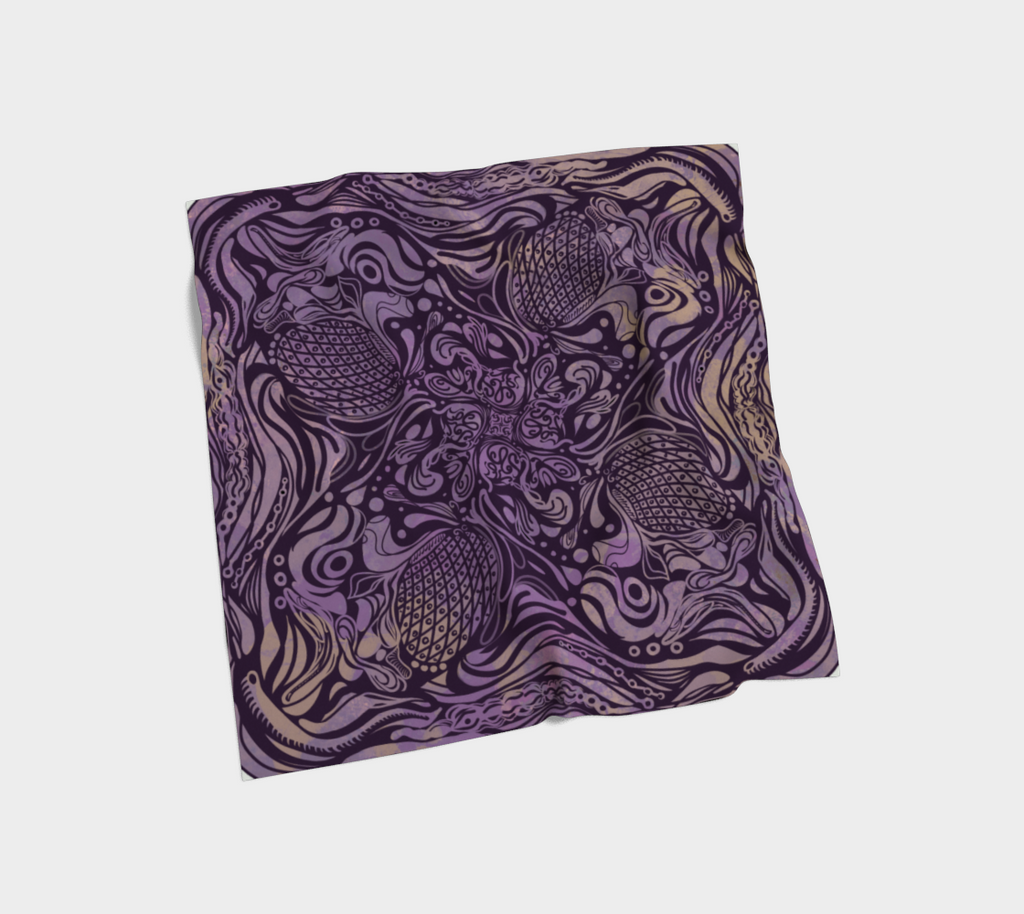 Siobhan Custom printed Silk Habotai Scarf