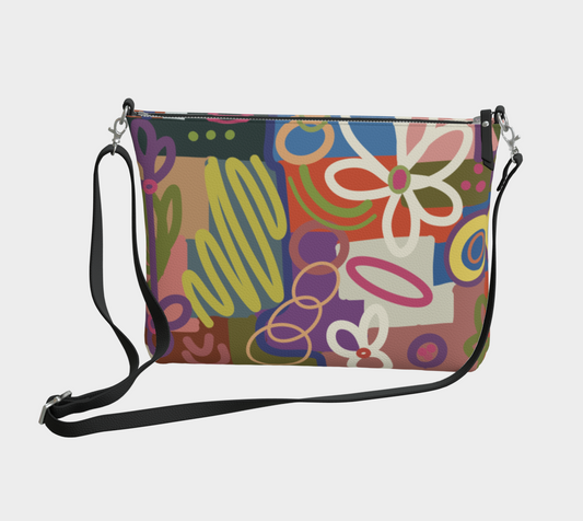 Alma Vegan Leather Crossbody Purse Vegan Leather Crossbody Purse