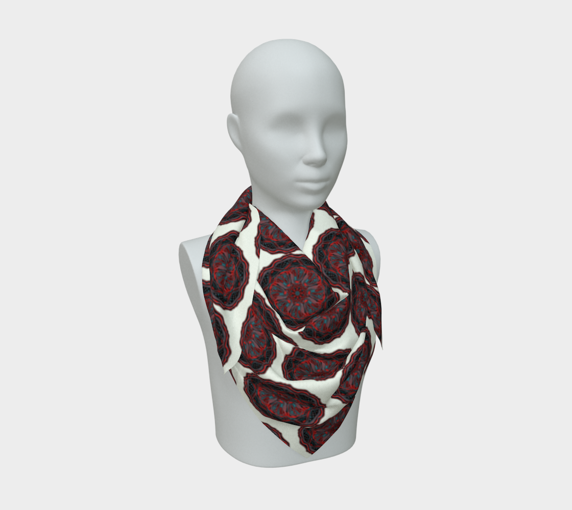 Siobhan Custom printed Silk Habotai Scarf