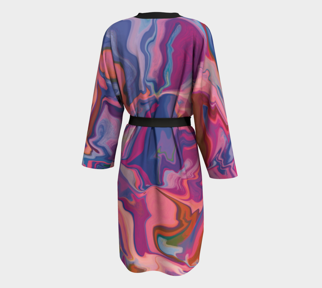 Silk Twill Peignoir