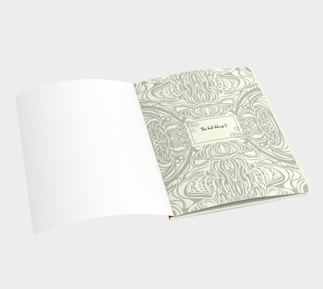 Quicky Notebook | Hand-bound | 70 lb acid free paper | Scuff Resistant Velvet Ultra Matte Cover