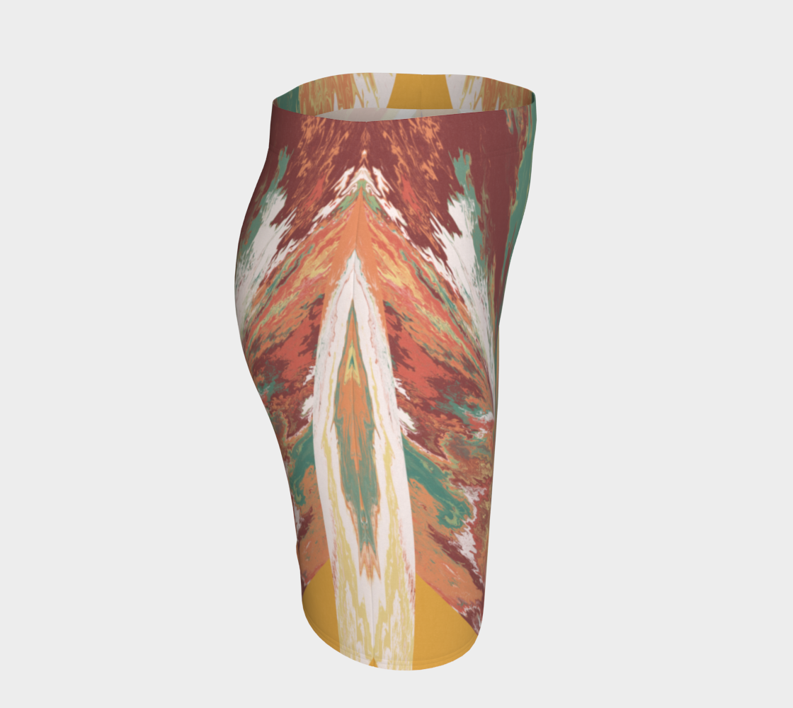 Pretty Little Pencil Skirt | Stretchy | Body-hugging | Mid-Thigh | High-rise Waist