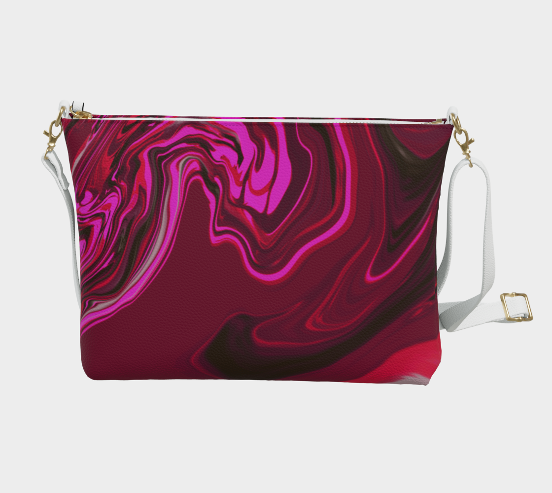 Veronica Vegan Leather Crossbody Purse Vegan Leather Crossbody Purse