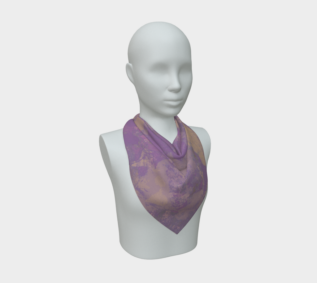 Siobhan Custom printed Silk Habotai Scarf