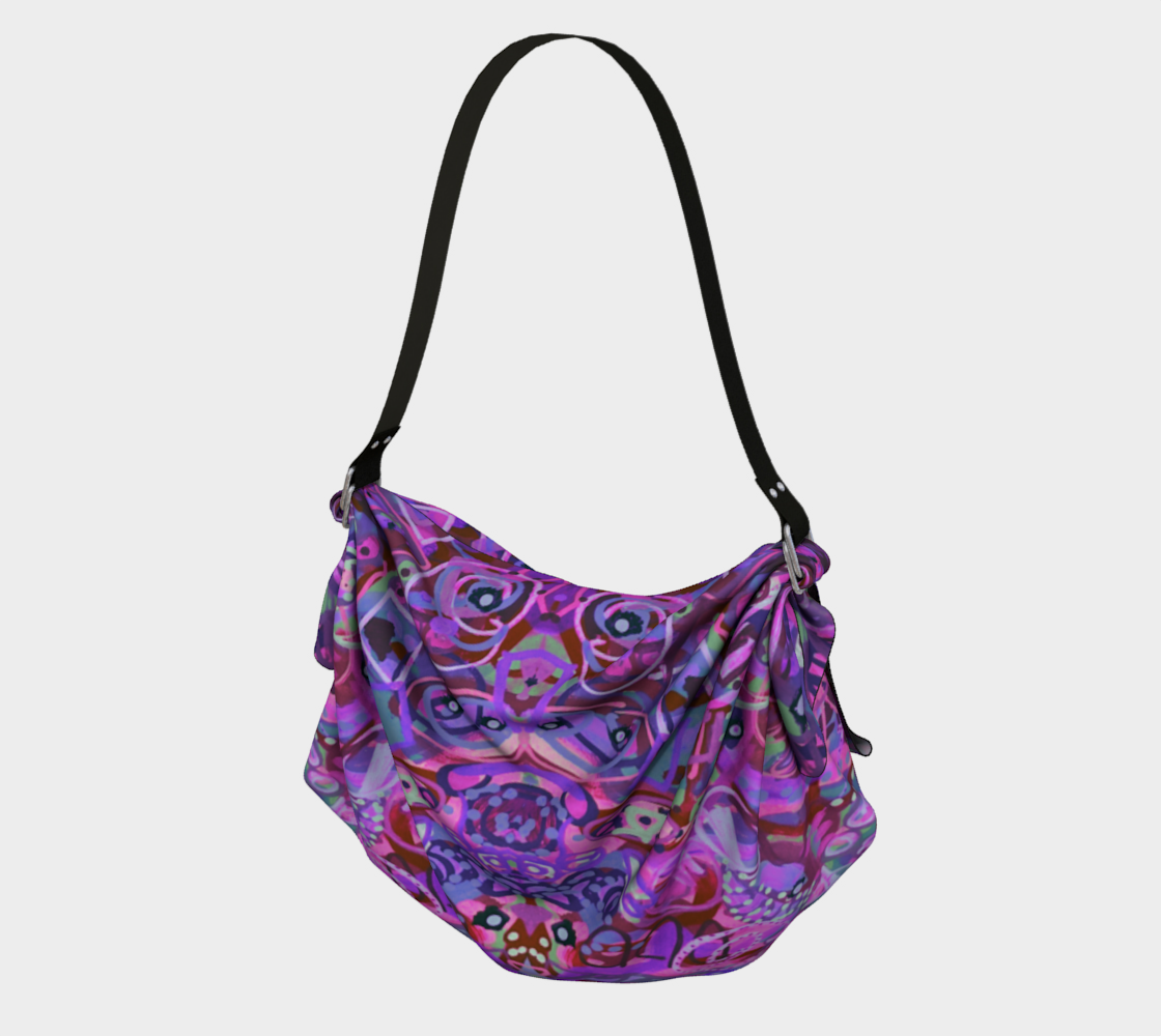 Boho Origami Tote | Picnic Blanket | Shawl/Scarf | Gift Wrap Origami Tote