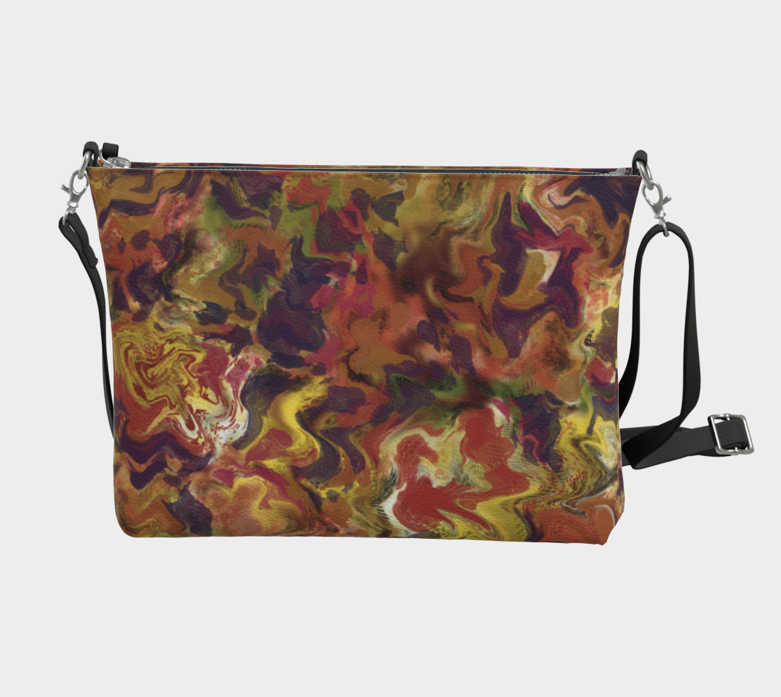 Annette Vegan Leather Crossbody Purse Vegan Leather Crossbody Purse