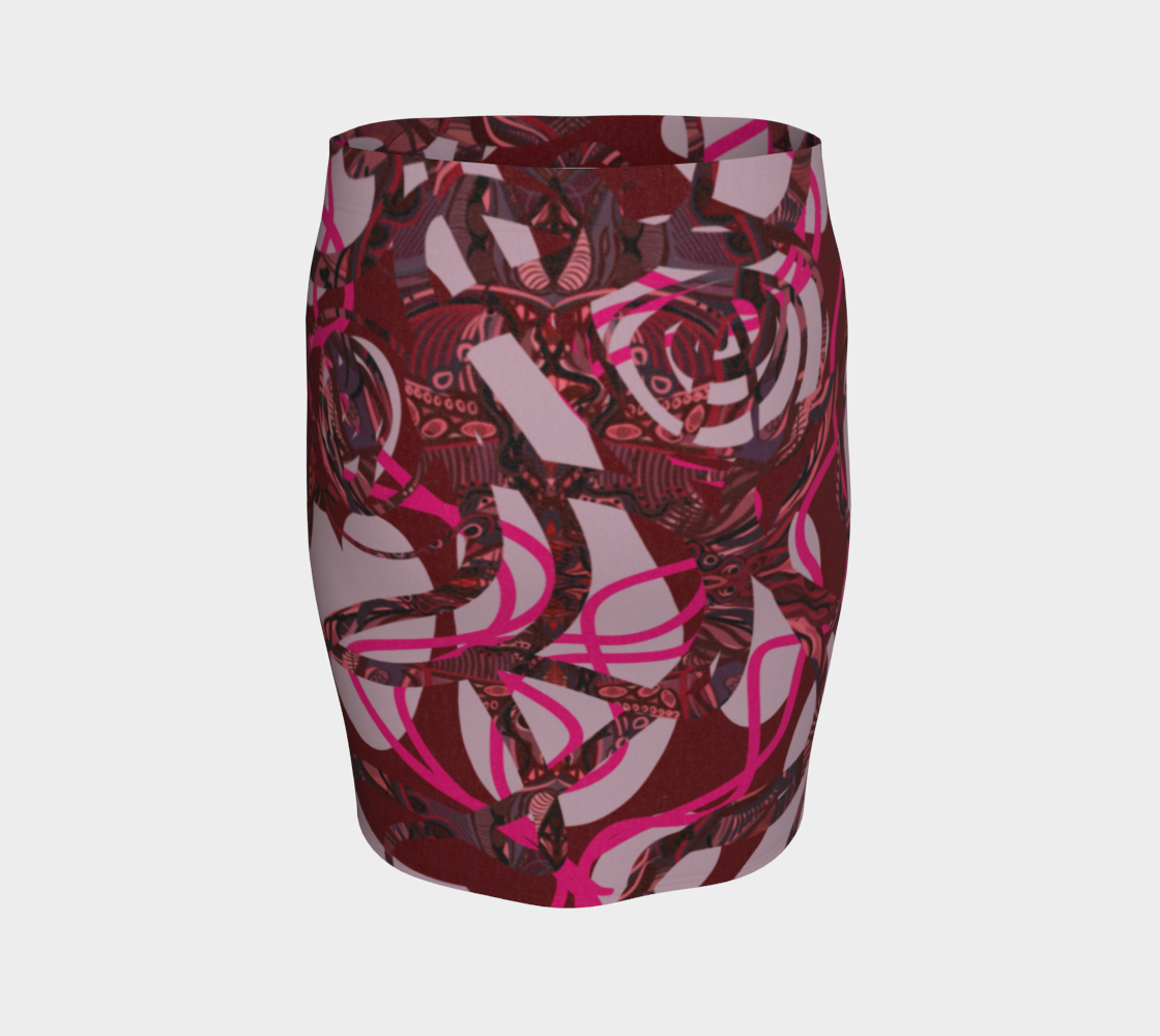 Pretty Little Pencil Skirt | Stretchy | Body-hugging | Mid-Thigh | High-rise Waist