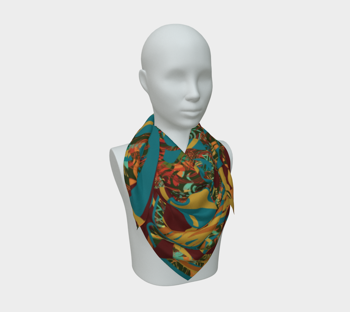 Siobhan Custom printed Silk Habotai Scarf