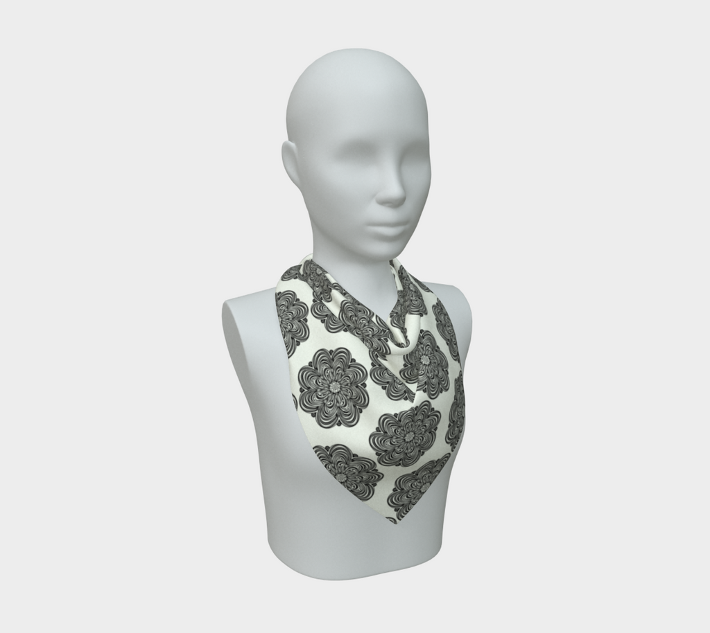 Siobhan Custom printed Silk Habotai Scarf