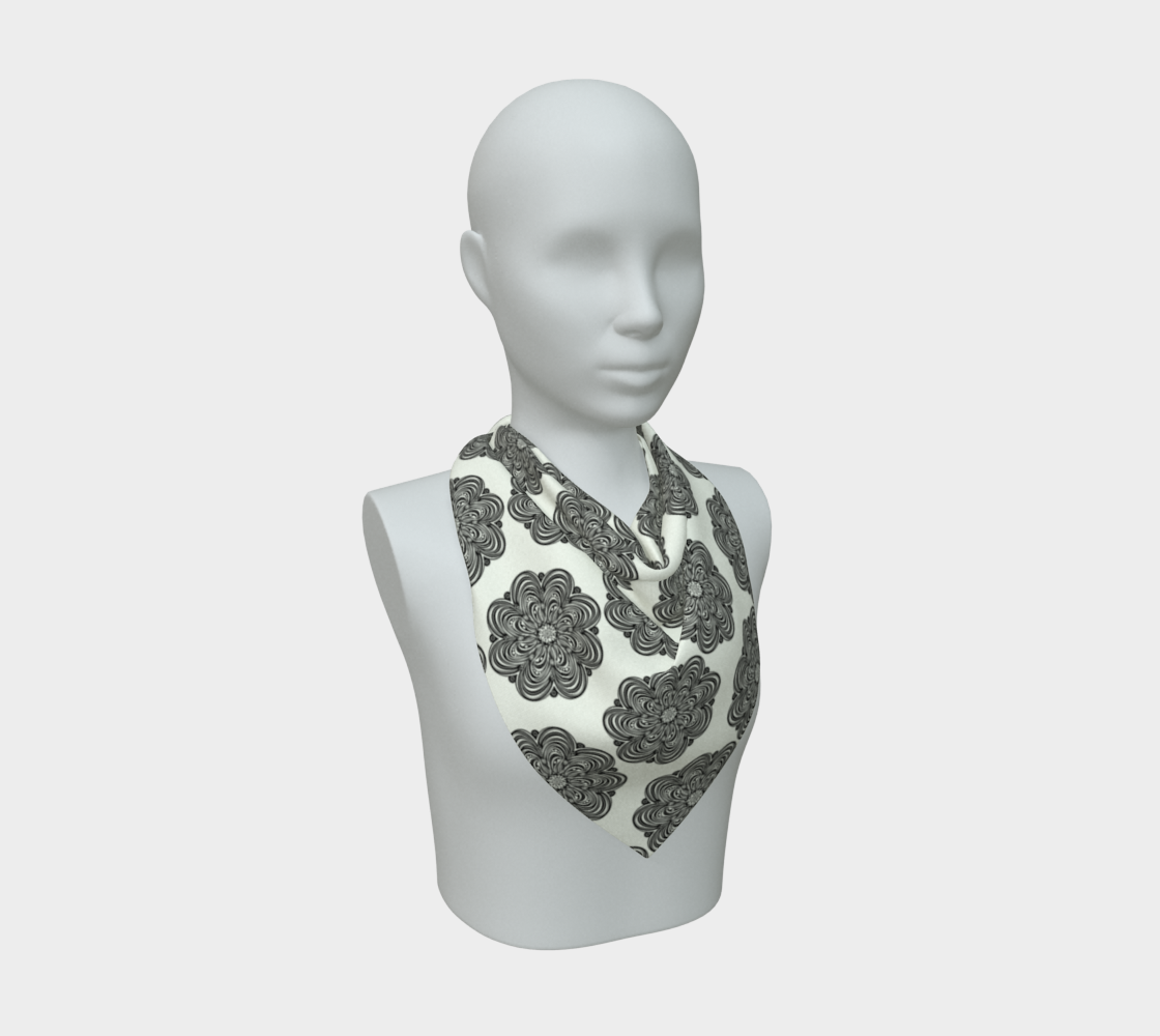 Siobhan Custom printed Silk Habotai Scarf