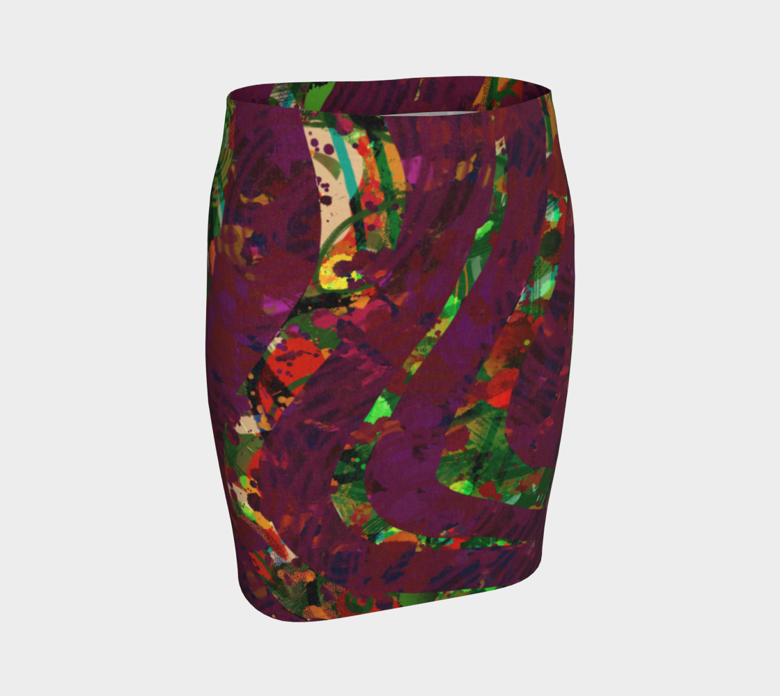Pretty Little Pencil Skirt | Stretchy | Body-hugging | Mid-Thigh | High-rise Waist