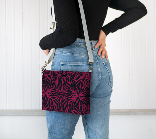 Starla Vegan Leather Crossbody Purse Vegan Leather Crossbody Purse