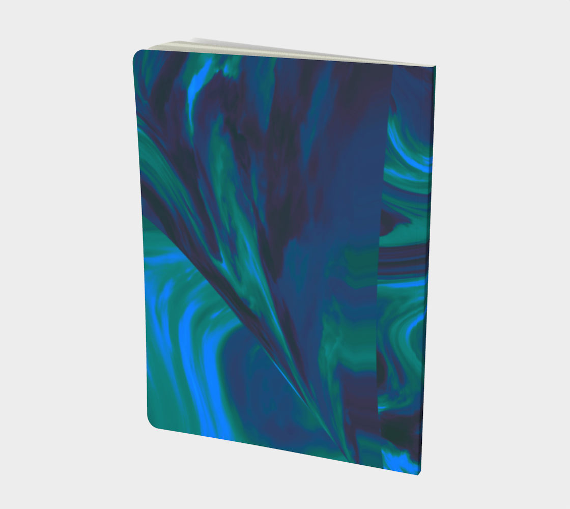 Quicky Notebook | Hand-bound | 70 lb acid free paper | Scuff Resistant Velvet Ultra Matte Cover