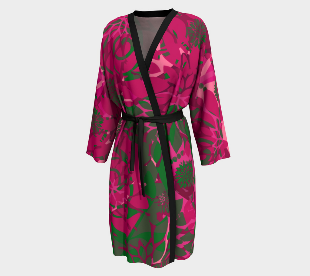 Silk Twill Peignoir