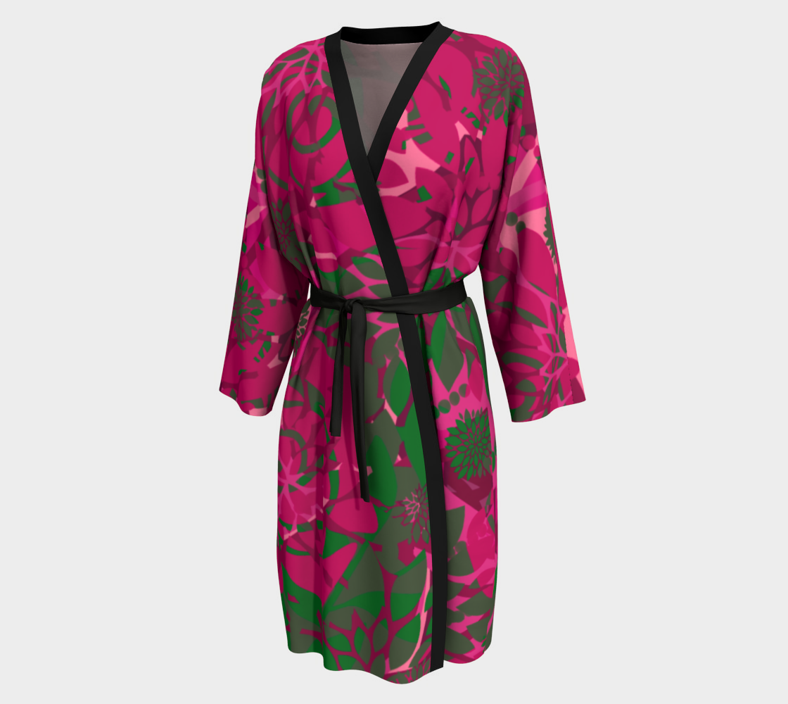 Silk Twill Peignoir