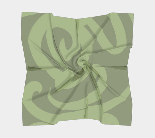 Custom Print Silk Scarf | Shawl | Hair Wrap | 100% Silk Charmeuse | Hand-sewn Square Scarf