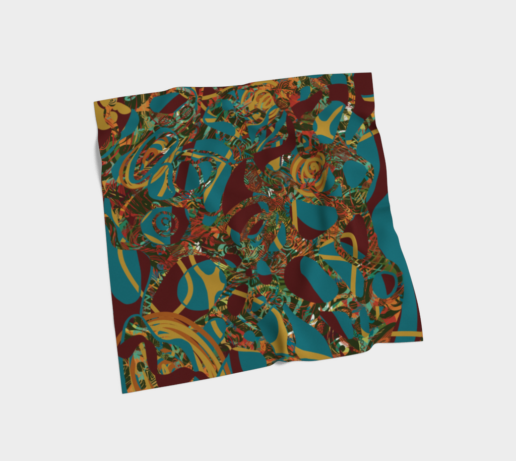 Siobhan Custom printed Silk Habotai Scarf