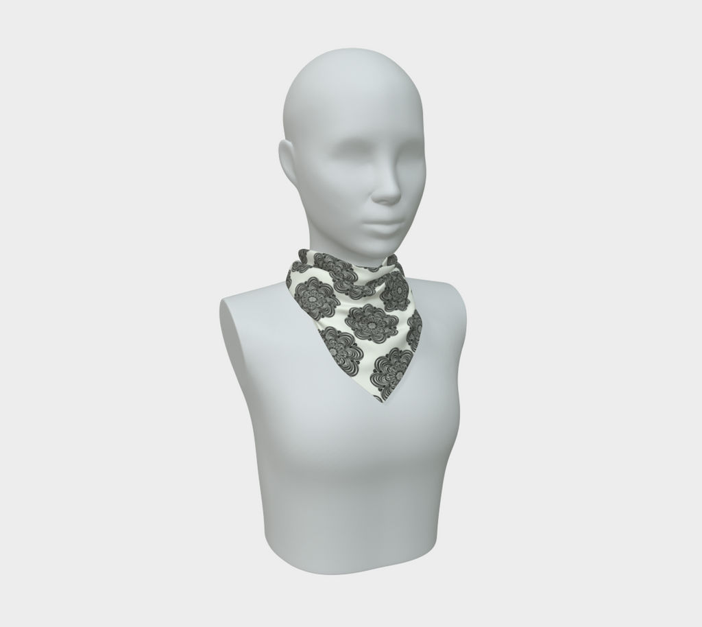 Siobhan Custom printed Silk Habotai Scarf